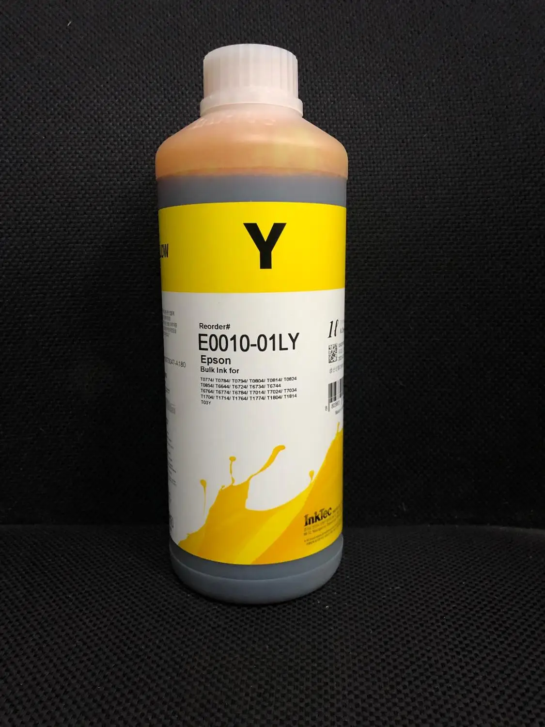 Чернила 1л(1000ml) INKTEC PREMIUM(Made in Korea) E0010(T0821-T0826) для EPSON R270\R290\T50\P50\L850\L800\L805