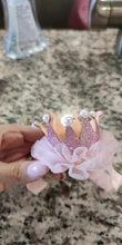 Diadema para niña pequeña, accesorio para el cabello para bebé, tela, regalo de cumpleaños, corona de niños, flores, perlas para recién nacidos, encaje Floral
