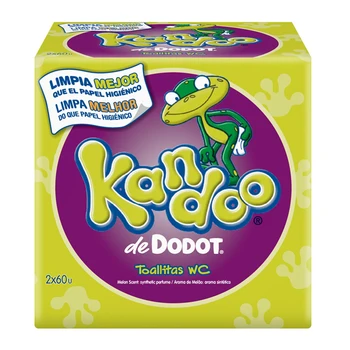 

Intimate Hygiene Wet Wipes Kandoo Dodot (120 pcs)