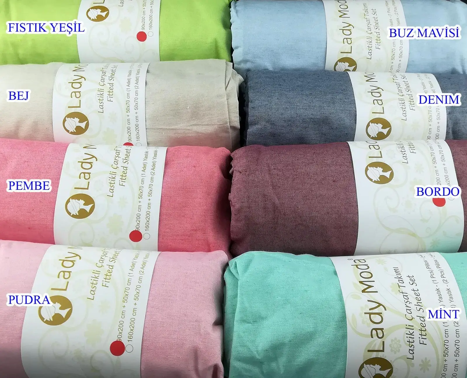 

2 PCs Ranforce Single Bed sheet + 2 Pillow Case | Powder