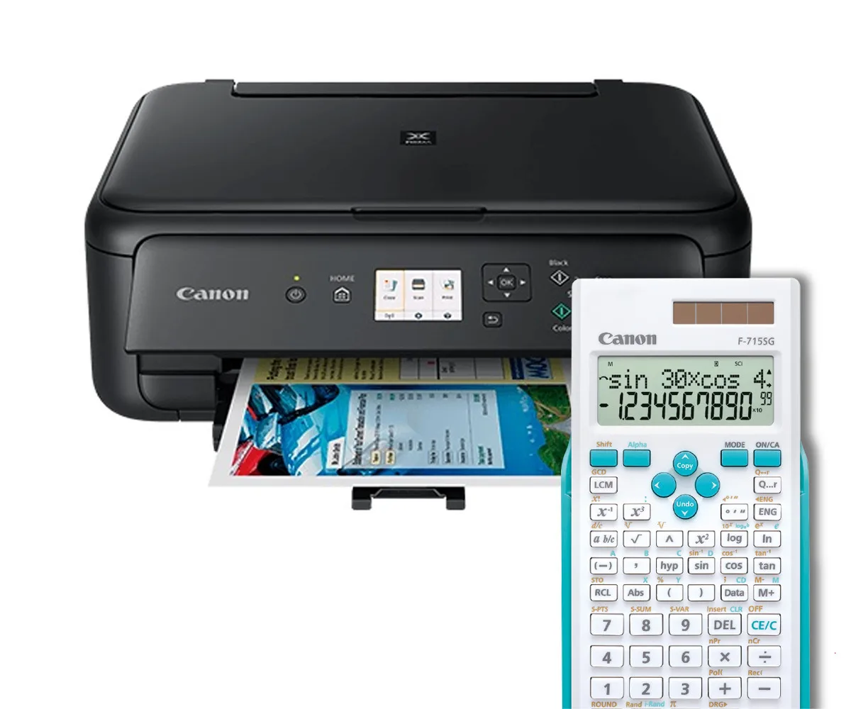 CANON PIXMA TS5150 NEGRO IMPRESORA MULTIFUNCIÓN INALÁMBRICA AVANZADA +  CALCULADORA| | - AliExpress