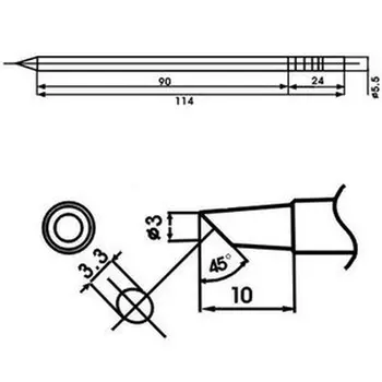

AOYUE LF-3BC welder Tip with resistance included