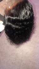 13x4 rizado profundo transparente frente de encaje pelucas de cabello humano rizado brasileño pelucas de cabello humano Pre arrancado Peluca de encaje onda profunda peluca