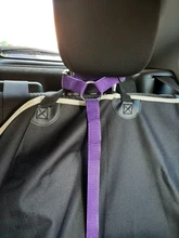 Correa de seguridad para perros y gatos, productos para mascotas, cinturón de seguridad ajustable para coche, arnés de asiento para cachorros, correa universal de viaje con clip