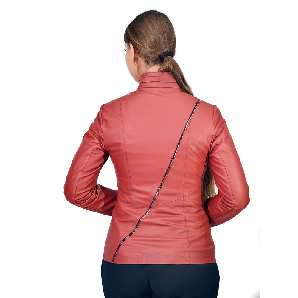 Zoramotti,Leather Jacket,Genuine Leather,Lambskin,Classic,quality,Natural Leather,Keeps,Warm