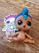 Muñecas Lens originales para niñas, 1 Uds., se pueden elegir 8CM, accesorios para ropa, juguetes para niñas, regalo de cumpleaños