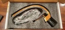 Tap Bathroom Faucet Crane Washbasin Black Curved-Basin Hot-Water-Mixer Chrome Bronze