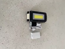 LED Flashlight Bottom-Magnet-Design Adjustable Usb Rechargeable Multifunctional COB 180-Degree