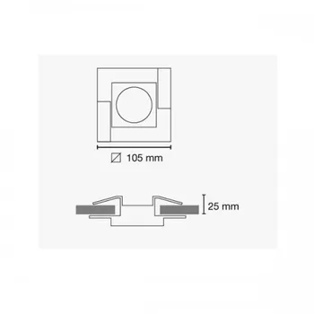 

FOCUS RECESSED LUXOR COMBINED