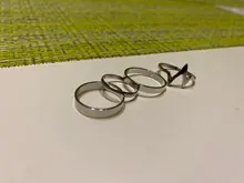 Anillo de boda con ondas y relámpago para mujer, conjunto de anillos de oro, joyería a la moda, venta al por mayor