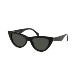 Zolo eyewear 95127 c1 черные ретро солнцезащитные очки "кошачий глаз"