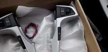 PUFEITE-Botón de volante para Hyundai VERNA SOLARIS, botón de control de música y volumen de audio