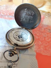 Reloj de bolsillo de cuarzo para hombres y mujeres, pulsera de mano con colgante, de metal antiguo, Alchemist, Edward Elric, para Cosplay