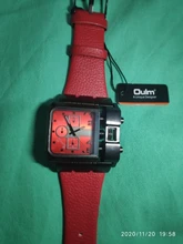 Oulm 3364 reloj de pulsera Casual esfera cuadrada Correa ancha reloj de cuarzo de marca de lujo reloj masculino relojes súper grandes para hombre montre homme