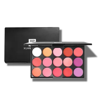 

15 color lip gloss plate moisturizes and keeps the skin red for a long time