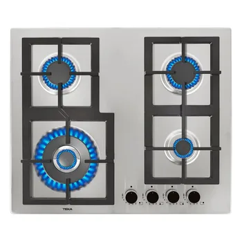 

Gas Hob Teka EFX60 60 cm Stainless steel Natural Gas