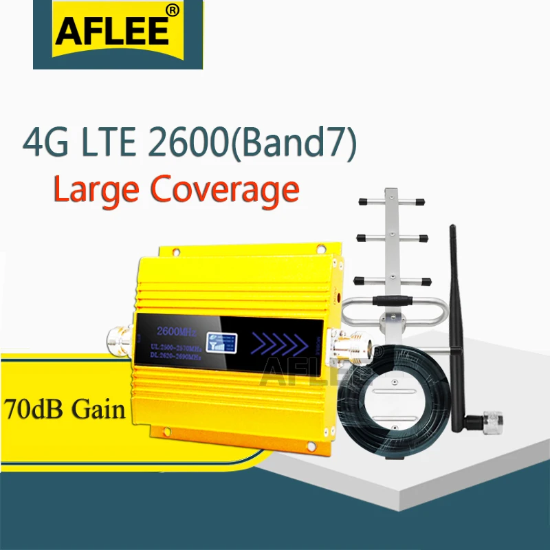 LTE 2600Mhz 4G Network CellPhone Cellular Amplifier (LTE Band7) 2600 4G Data Mobile Signal Booster 4G Amplifier GSM Repeater 4G LTE 2600Mhz 4G Network CellPhone Cellular Amplifier (LTE Band7) 2600 4G Data Mobile Signal Booster 4G Amplifier GSM Repeater 4G