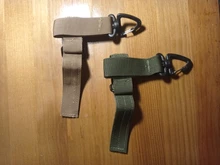 Guantes de equipo militar para acampada, accesorio con gancho, para exteriores, tácticos, cuerda de escalada, hebilla de almacenamiento, guante para acampada, hebilla colgante