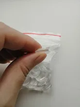 Aclovex-cabujón de cristal transparente para fabricación de joyas, cabujones redondos con parte trasera plana de 12mm, 20mm y 25mm, 1 paquete