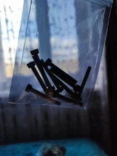 Screw Head-Cap Allen Bolt Hex-Socket Hexagon Black-Grade Stainless-Steel DIN912 M8 10pcs