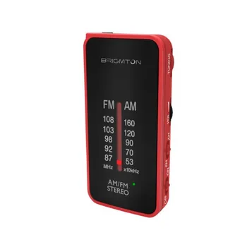 

Brigmton bt-224-r radius network analog am/fm portable