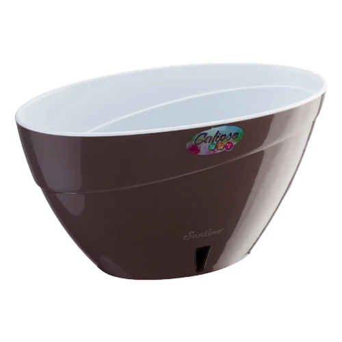 Flowerpot (pot) for colors CALIPSO 2 0 L. Color шаде-White (K1 sad-alb) (10) | Дом и сад