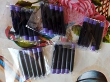 Pluma estilográfica de alta calidad, recarga de tinta, 25 uds. De diámetro, 2,6mm, 3,4mm, estándar internacional, papelería, suministros de oficina, pluma de tinta