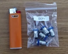 Led-Bulb E10 24V DC Old 6V 18V Instrument 3V 12V 5pcs Fashioned