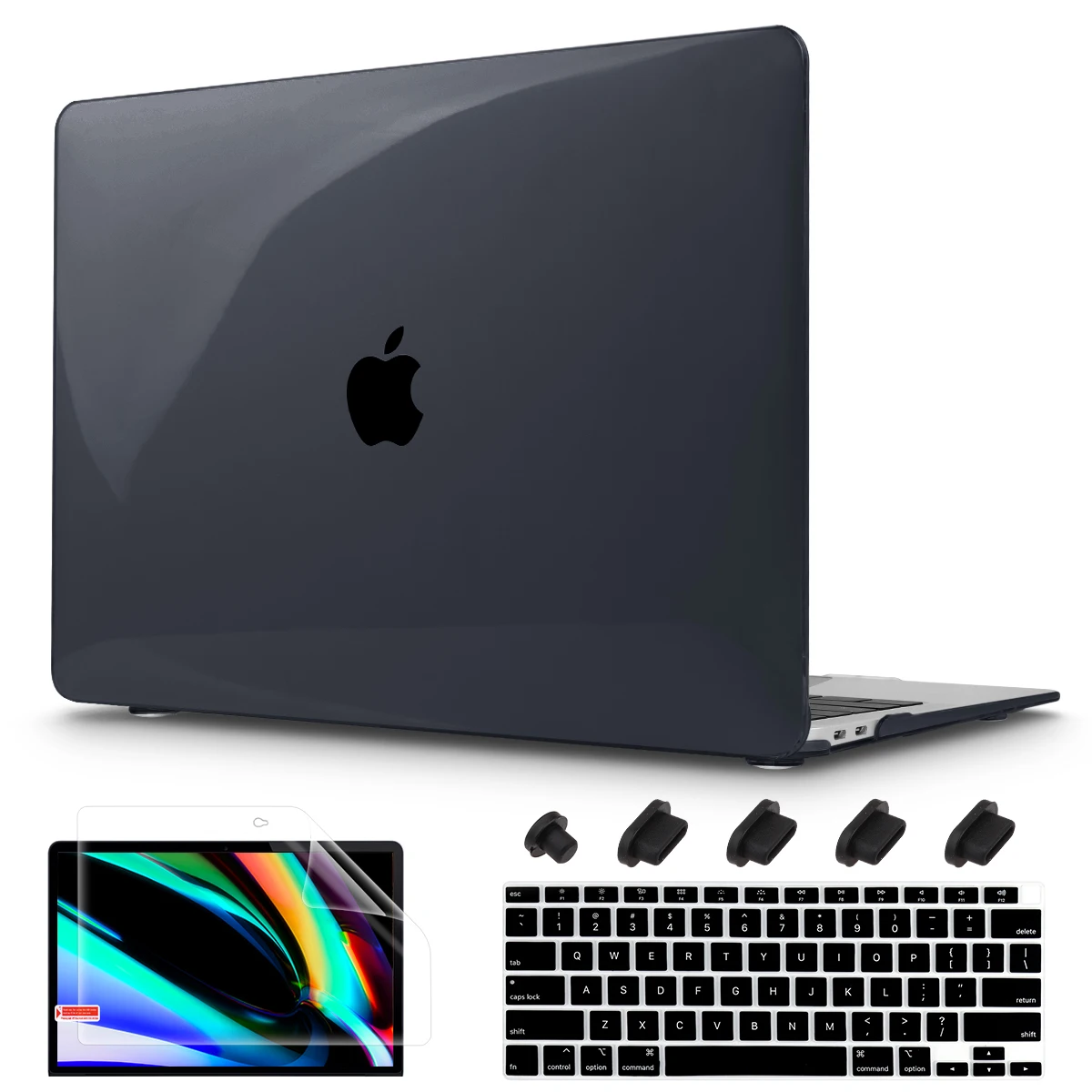 Macbook pro 14 a2442およびmacbook pro用のハードプラスチックケース,16インチ,m1 pro max,a2485  (20221リリース)