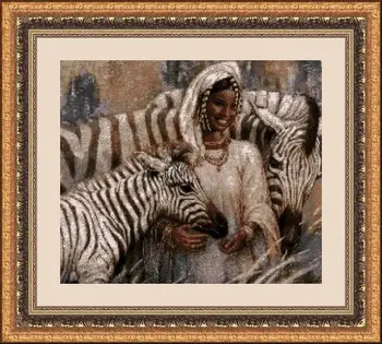 

CROSS STITCH KIT PANDATHREAD MODERN AND SURREAL 33157