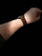 Correa de cuero de vaca Retro para Apple watch banda 44mm 40mm iWatch banda 42mm 38mm reloj pulsera Apple watch 5 4 3 21 38/42 44mm