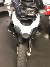 FADUIES-Luz LED auxiliar universal para motocicleta, iluminación antiniebla para coche, lámpara de conducción para BMW R1200GS/ADV/F800GS, montaje, 2 unidades/juego