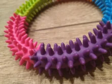 Pet-Toy Thorn-Ring Rubber Molar Dog-Quality Environmental Cat And Multicolor TPR