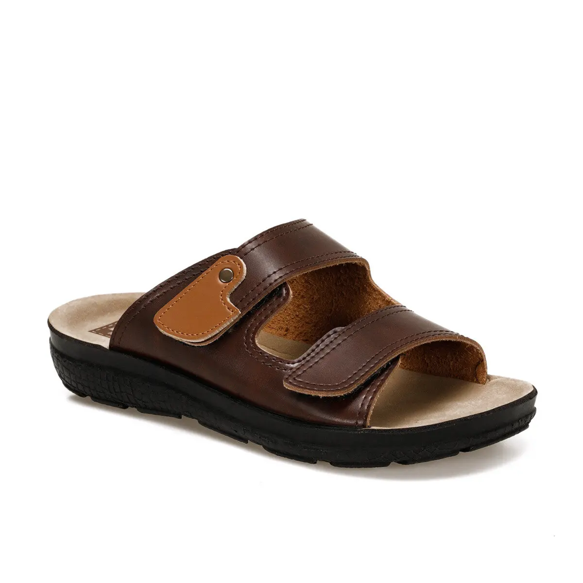 FLO BANDY M 1602 Brown Mens Slippers Flexall | Обувь