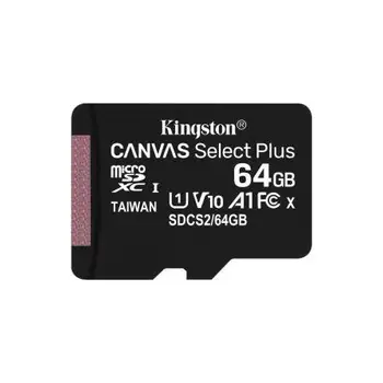 

Kingston Canvas Select Plus 64Gb Class 10 Microsd card computer memory cards
