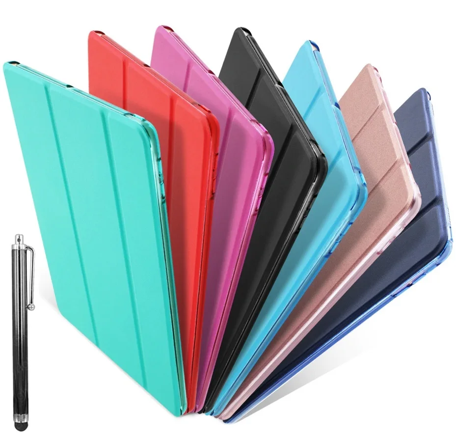 Смарт чехол EssLeena для Apple iPad Pro 9 7 (2016) дюймов SlimFit + Стилус (A1673/A1674/A1675) (серый)|Чехлы