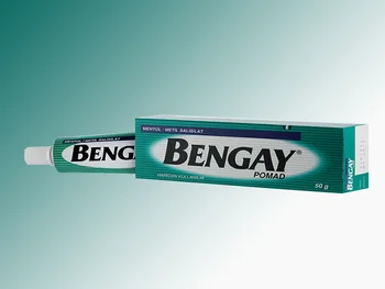 

BENGAY gel,muscle loose, swelling,15% methyl salicylate and 10% menthol