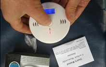 Sensor fotoeléctrico de seguridad para el hogar, Detector de envenenamiento por monóxido de carbono de alta sensibilidad, 85dB, LCD, Independiente