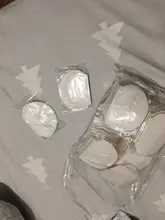 Almohadillas desechables de algodón para el sudor almohadillas axila bajo el brazo para el sudor, para vestido, protección contra el sudor, 100 Uds. (50 pares)