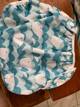 [Sigzagor] 1 grande nadar pañales pantalones tamaño OS todos en un pañal reutilizable bebé niña niño 18lbs-55lbs 8kg-25kg