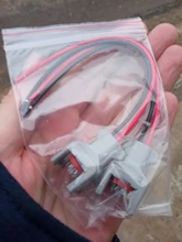 Delphi-inyector diésel de combustible de Conector automotriz impermeable, enchufe de carril T15 1,5 240PC024S8014 con cable de 15cm, 2 pines, 10811963mm