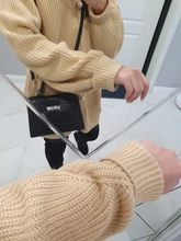 Kimono Cardigan Sweaters Lantern Berrygo V-Neck Knitted Female Women Sleeve-Button Streetwear