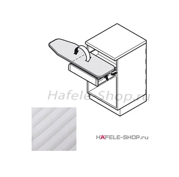 

Board ironing built-in. Color: gray stripe. Installation in the drawer.