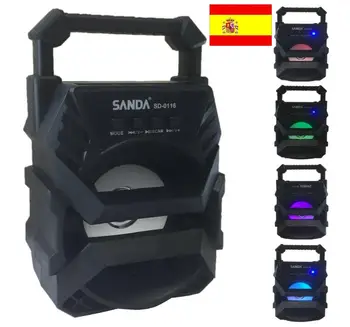 

ALTAVOZ PORTATIL CON BLUETOOTH ALTAVOCES INALAMBRICO DE USB MICRO SD RADIO AUXI