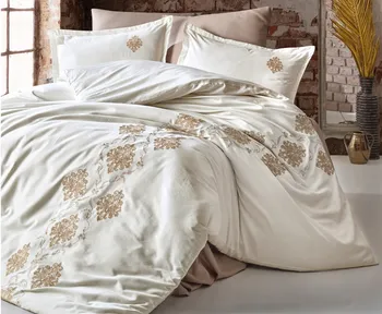 

Double 100% Cotton Satin Fabric Duvet Cover Set