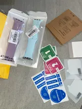 Protector de pantalla de vidrio templado, película protectora transparente de cobertura completa para iWatch 4 5 6 SE 40MM 44MM para Apple Watch 38MM 42MM