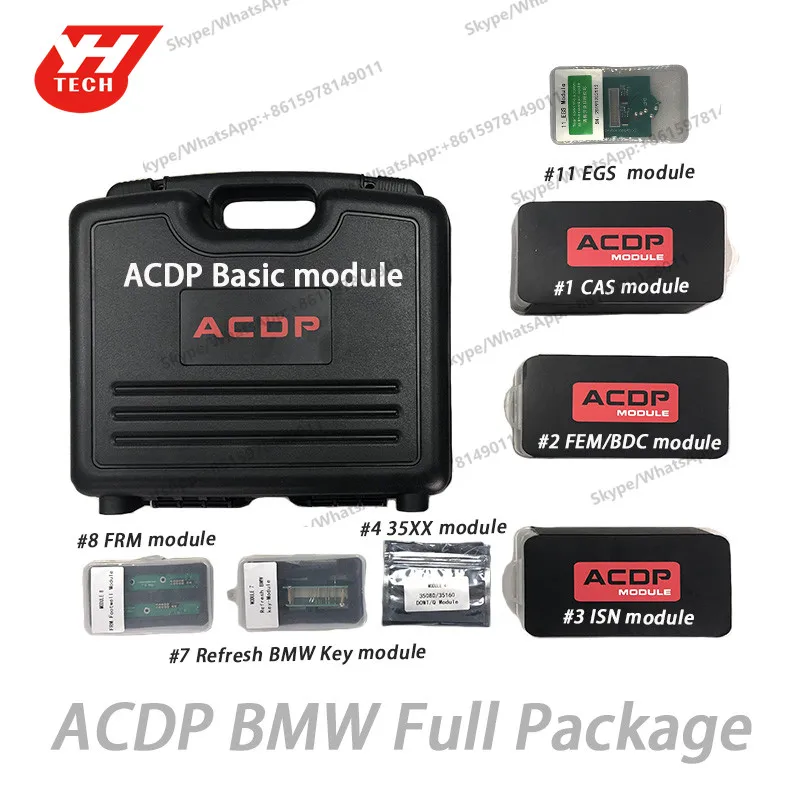 Yabhua Acdp Full Package For Bmw Key Programming Ecu Ecm Clone And Tcm Tcu Clone Code Readers Scan Tools Aliexpress