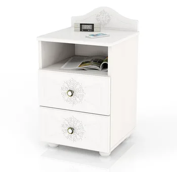 

Bedside Cabinet two drawers Onega White tp-1 color White