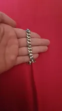 Pulsera de cadena cubana para hombre y mujer, brazalete clásico de acero inoxidable, 3/5/7mm de ancho, regalo de joyería, nueva moda, 2020