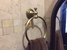 Faucet Towel-Ring Paper-Holder Soap-Dish Toilet-Brush Bathroom-Accessories Bath-Rack